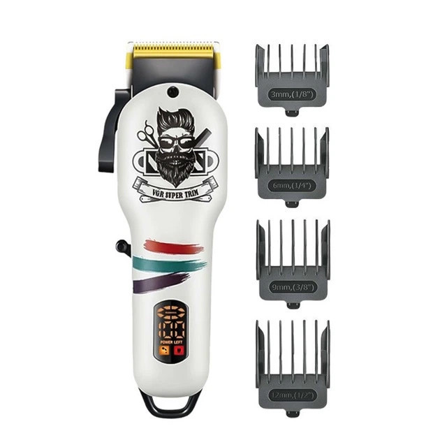 Машинка для стрижки аккумуляторная VGR V-699 WHITE 5 Вт белая Киев - изображение 3