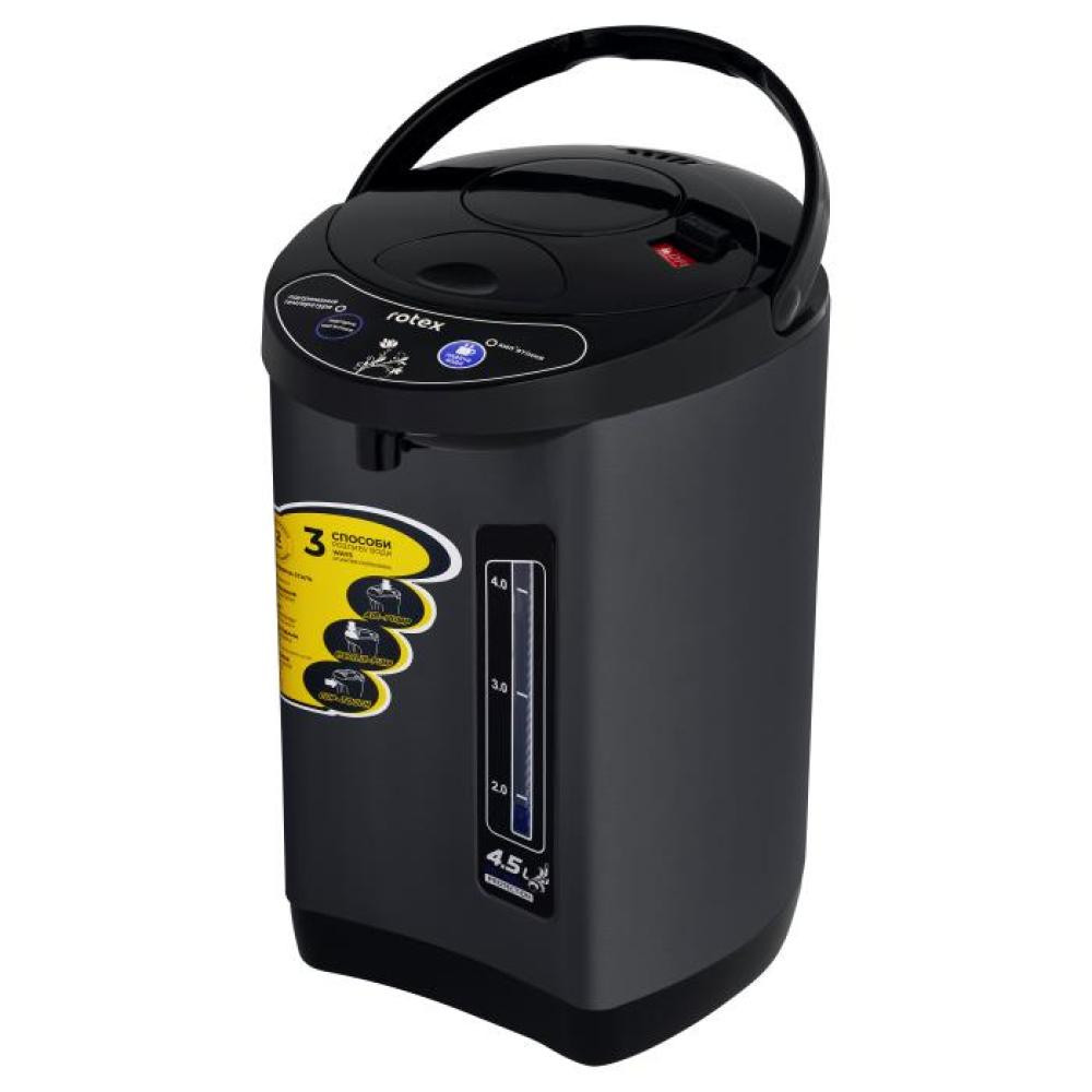Термопот Rotex RTP453-BS 4.5 л черный Київ - зображення 2