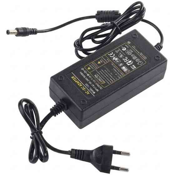 DM Універсальний блок живлення HJ-1250 12V 5A 5.5x2.5mm Black Харків