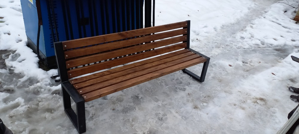 Лавка садово-паркова металева Львов - изображение 3