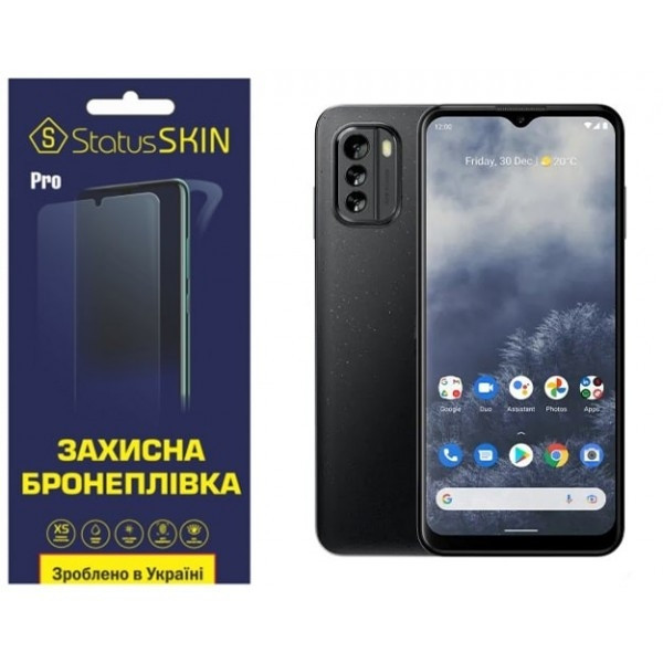 Поліуретанова плівка StatusSKIN Pro на екран Nokia G60 Глянцева (Код товару:26984) Харків - зображення 1