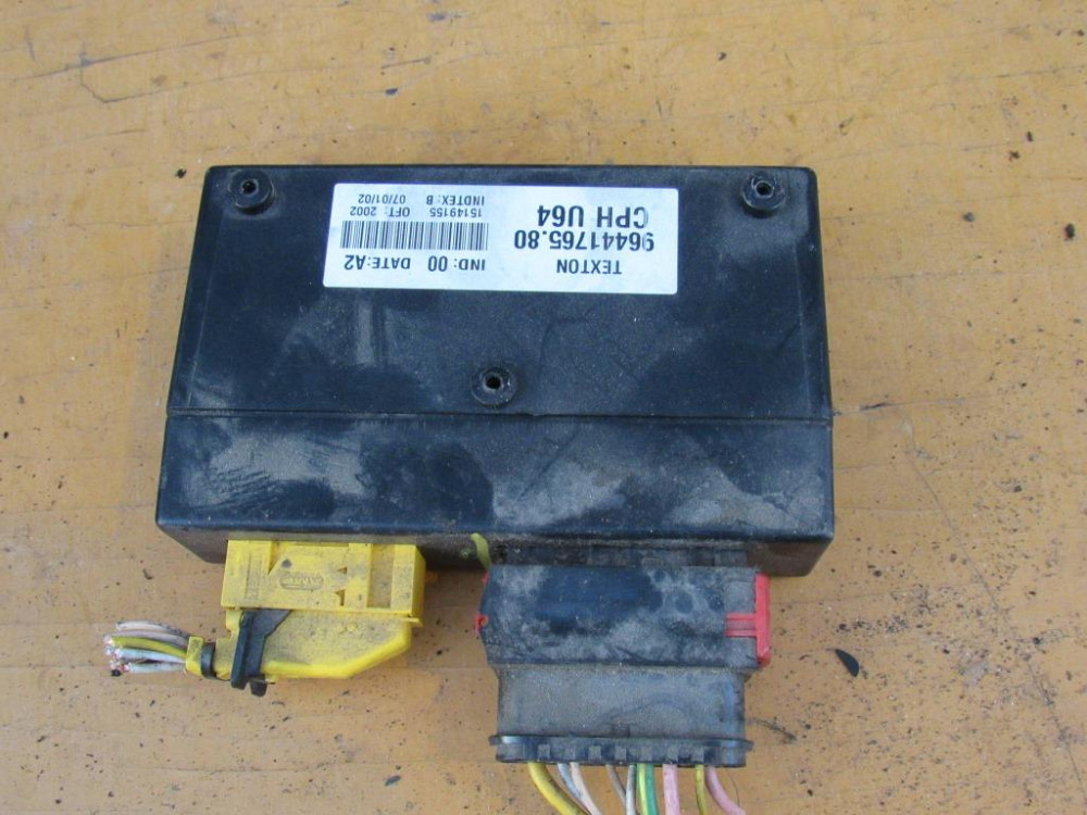 Блок комфорта Fiat Scudo 1996-2006 (9644176580) Ковель - зображення 3