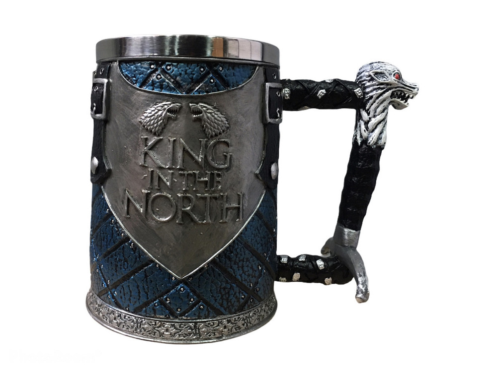 Кружка Чашка Бокал Викинг Воин таинство 3 Молот Тора Нержавеющая Сталь (код 00514) Київ - зображення 3
