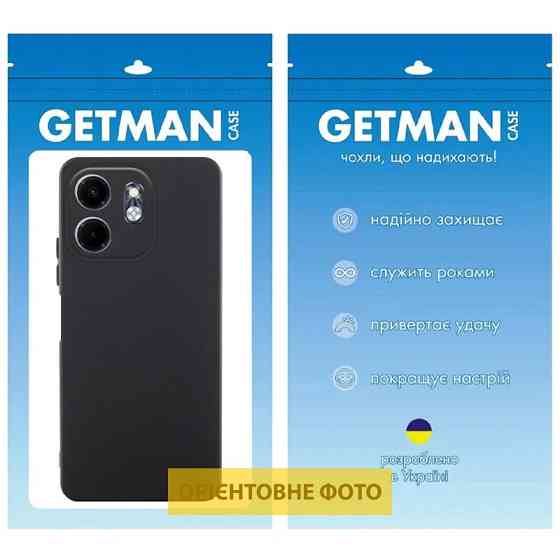 Чехол TPU GETMAN Liquid Silk Full Camera для Motorola Moto G86 5G Херсон