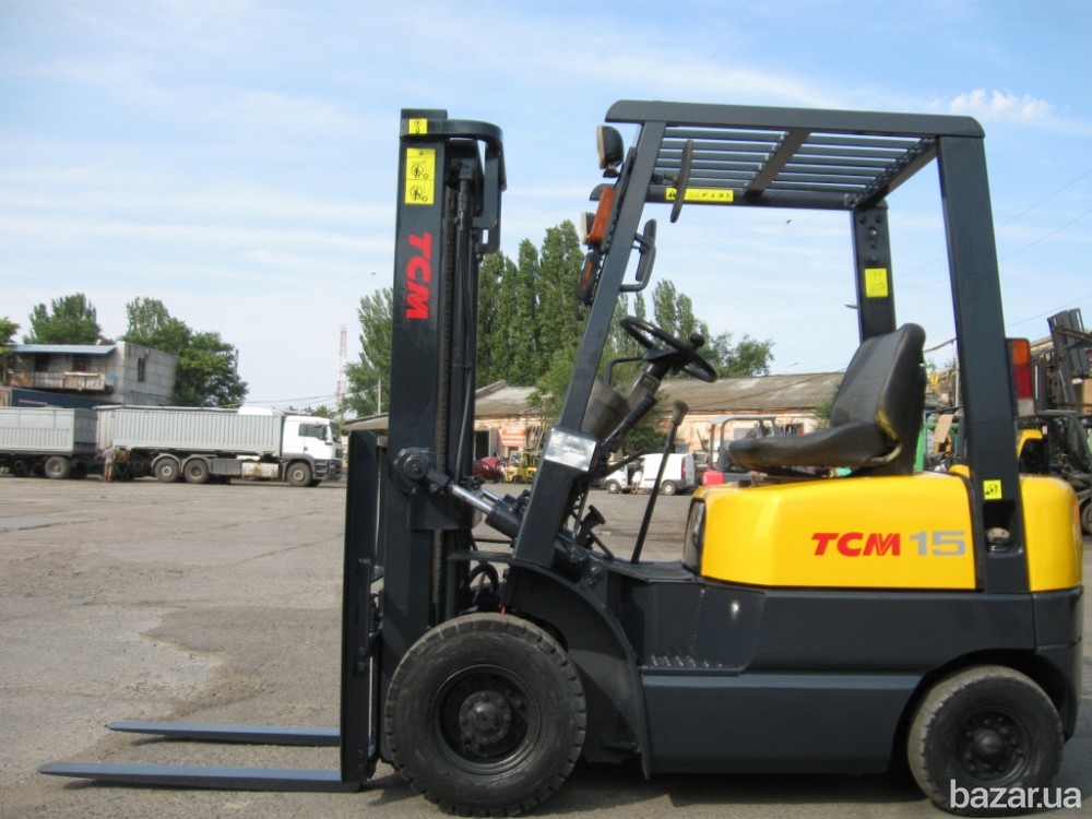 Бензиновый погрузчик TCM FG15N18 на 1500 кг Одеса - зображення 1