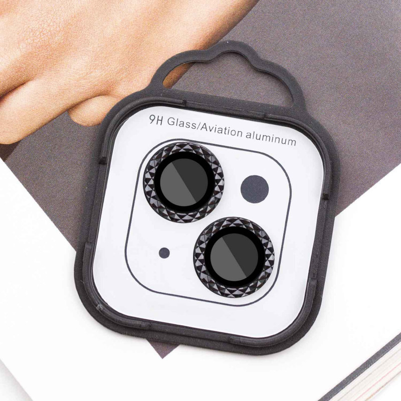 Защитное стекло Metal Shine на камеру (в упак.) для Apple iPhone 14 (6.1") / 14 Plus (6.7") Херсон - зображення 2