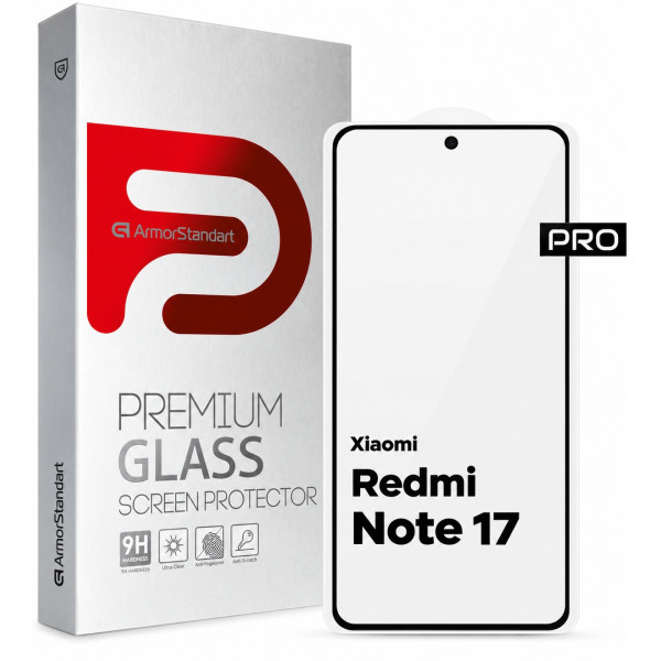 Захисне скло ArmorStandart Pro для Xiaomi Redmi Note 17 4G/Note 17 5G (ARM92691) Харьков - изображение 1