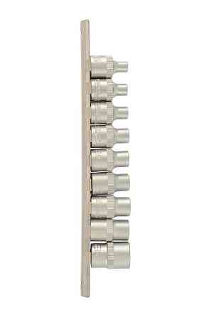 Набор головок торцевых E-TORX MASTERTOOL ⅜" E5-E16 CrV 9 шт 78-3809 Харків