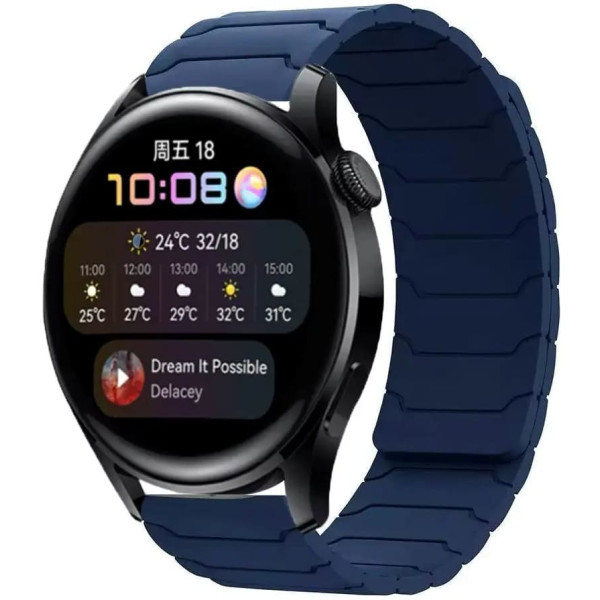 DM Ремінець Armor Magnetic Band 22 mm Універсальний Midnight Blue Харьков - изображение 1