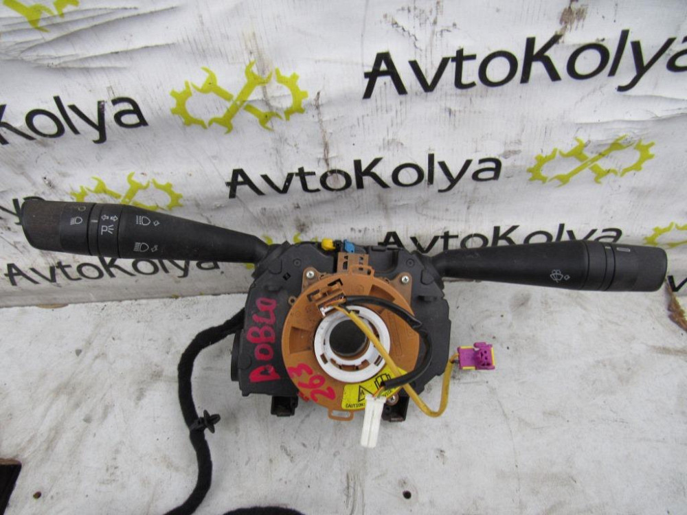 Подрулевой переключатель Fiat Doblo 2010-2014 (комплект) Ковель - изображение 3