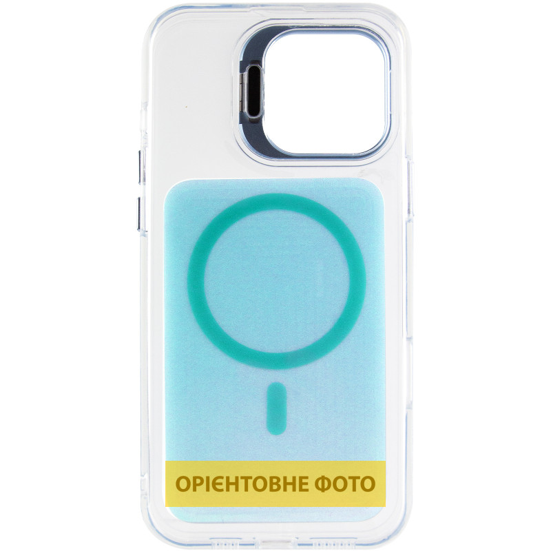Чехол TPU+PC Jewel Sparkle with Magnetic Fit для Apple iPhone 16 Pro Max (6.9") Херсон - зображення 3