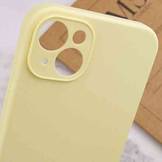 Чехол Silicone Case Full Camera Protective (AA) NO LOGO для Apple iPhone 15 (6.1") Херсон