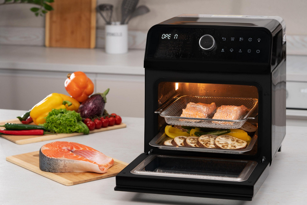 Мультипечь Ardesto AIFO-A150ST 2250 Вт черная Київ - зображення 8