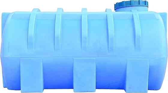 Емкость 1000 л горизонтальная ГО ПБ голубая Київ