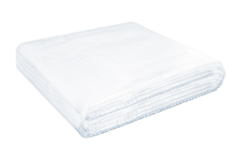 Тент универсальный армированный MASTERTOOL TARPAULIN 5 × 6 м 130 г/м² Leno Crystal 89-2506 Харьков - изображение 6