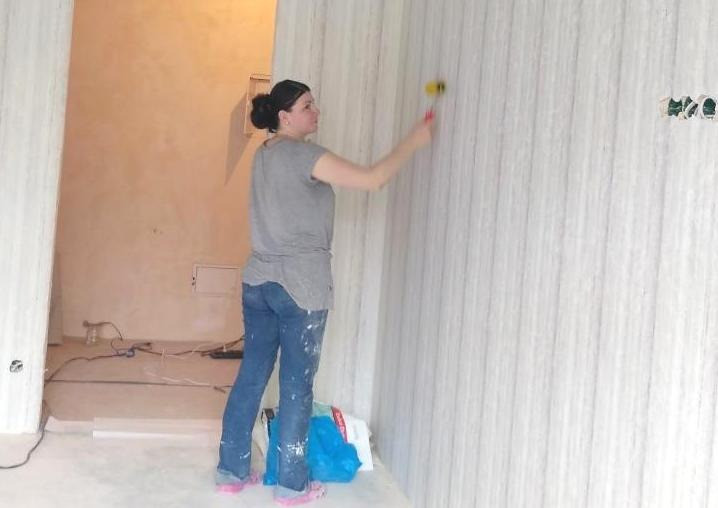 Поклейка обоев Покраска Теремки Борщаговка Київ - зображення 1