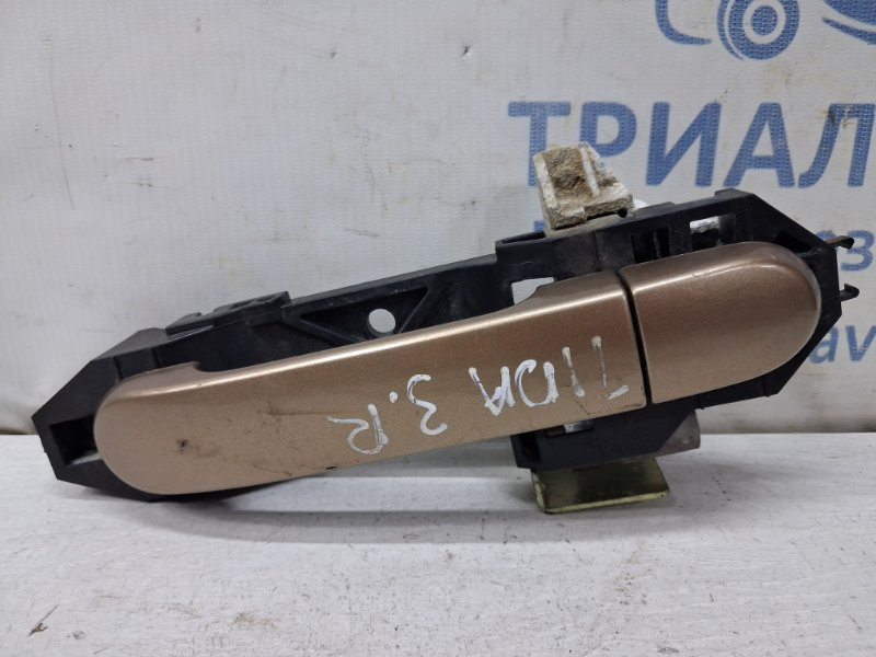 Ручка двери внешняя задняя правая Nissan Tiida 2004-2014 82640EL04A (Арт. 81924) Київ - зображення 1