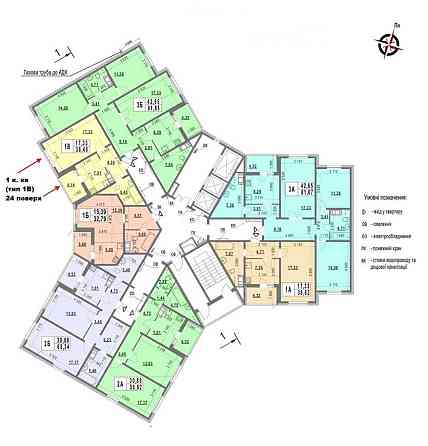 продажа 1-к квартира Киев, Голосеевский, 30000 $ Киев