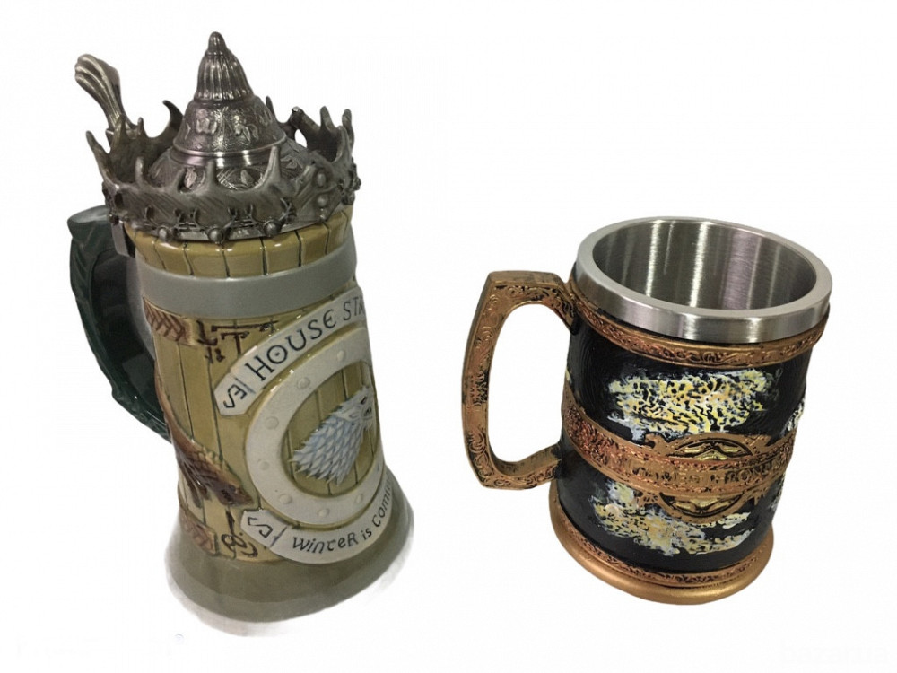 Подарочный набор Кружка Game Of Thrones House Stark Игра Престолов Дом Старков и Кружка Семь Королев Киев - изображение 2