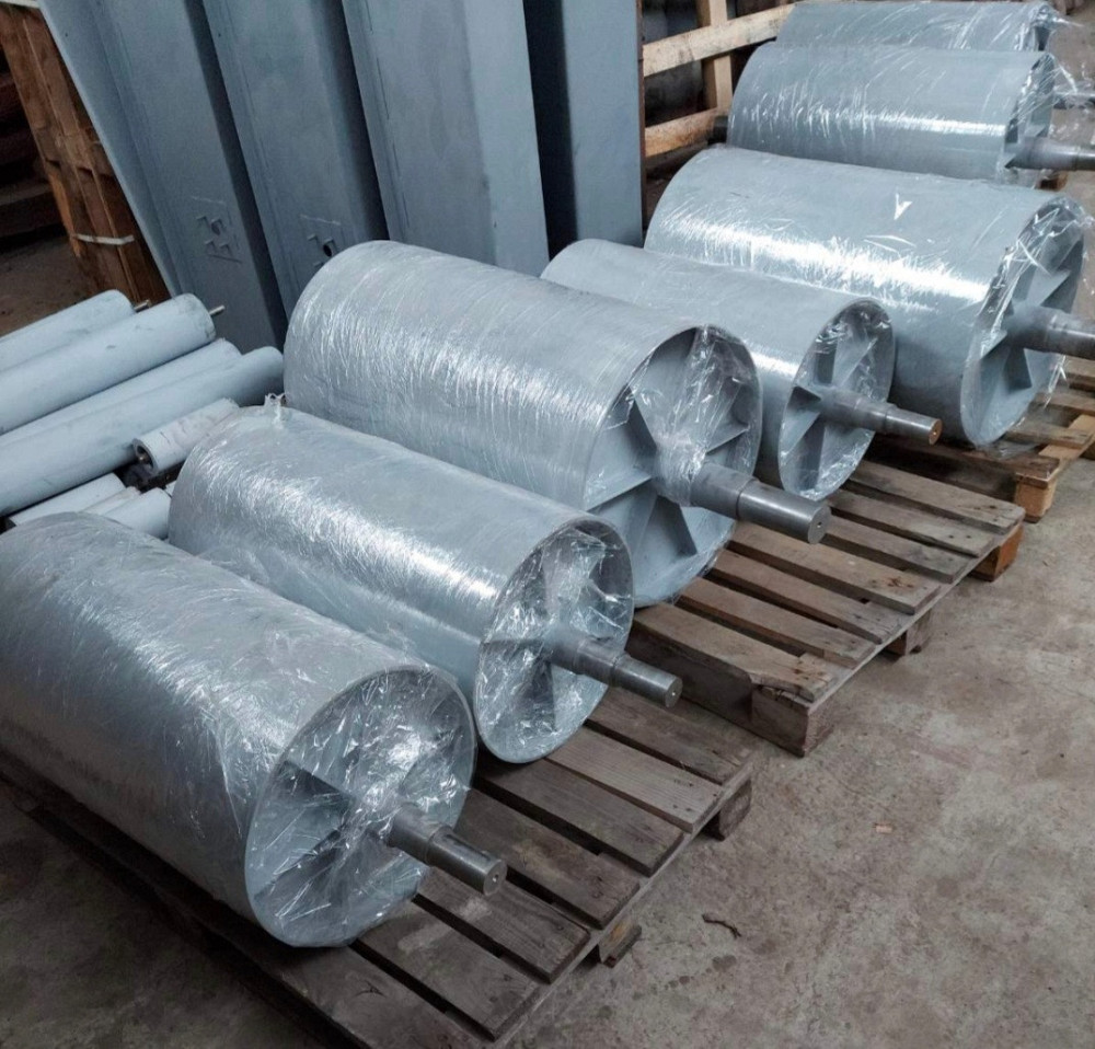 Футерованные  барабаны конвейера , длина барабана: 500-2200мм Київ - зображення 5