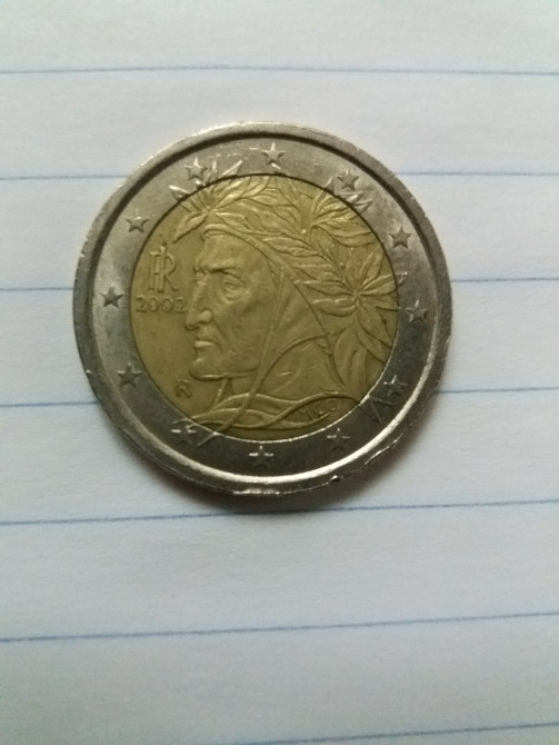 2 євро 2002 року. Італія. Рівне - зображення 2