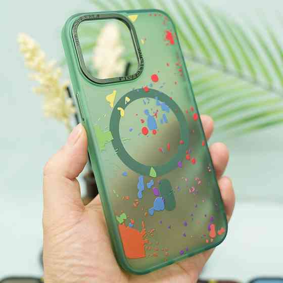 Чехол TPU+PC Flush with MagSafe для Apple iPhone 14 (6.1") Херсон