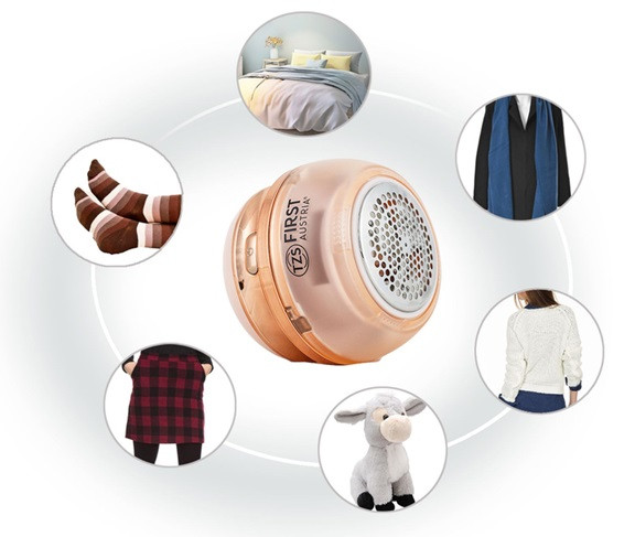 Машинка для стрижки катышков First FA-5530-4-CR 3 Вт розовая Киев - изображение 5