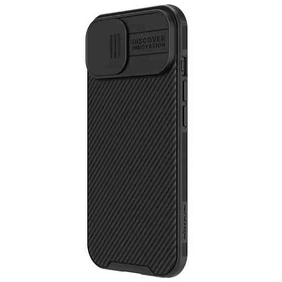 Карбоновая накладка Nillkin CamShield Pro для Apple iPhone 15 (6.1") Херсон