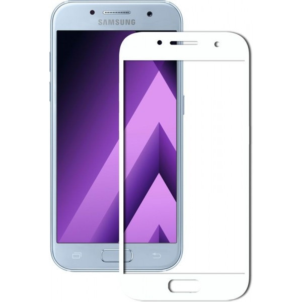 DM Захисне скло 3D Samsung A7 2017 (A720) White (Код товару:3424) Харків - зображення 1
