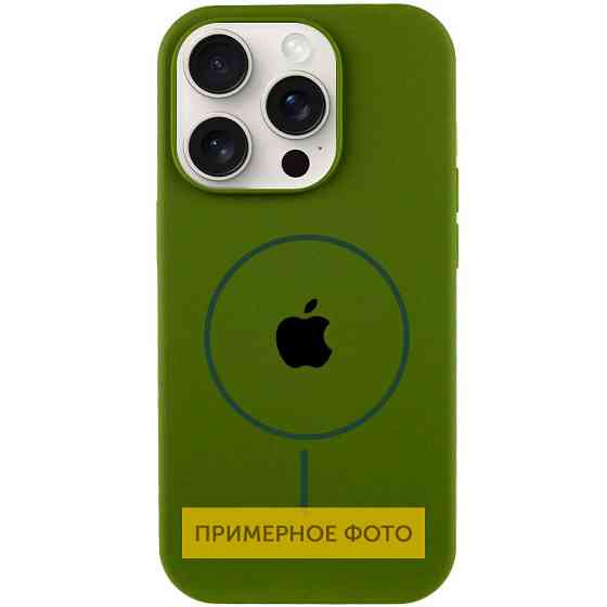 Чехол Silicone Case Full Protective (AA) with MagSafe для Apple iPhone 16 (6.1") Херсон