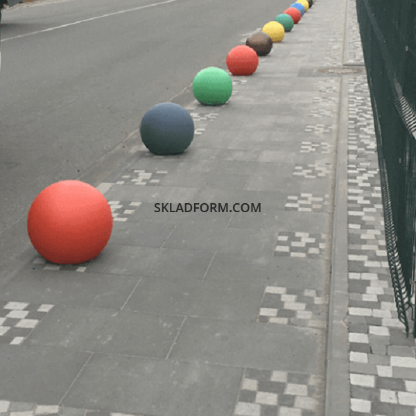 Формы для бетонного антипарковочного Шара Ø 40 см Днепр - изображение 1