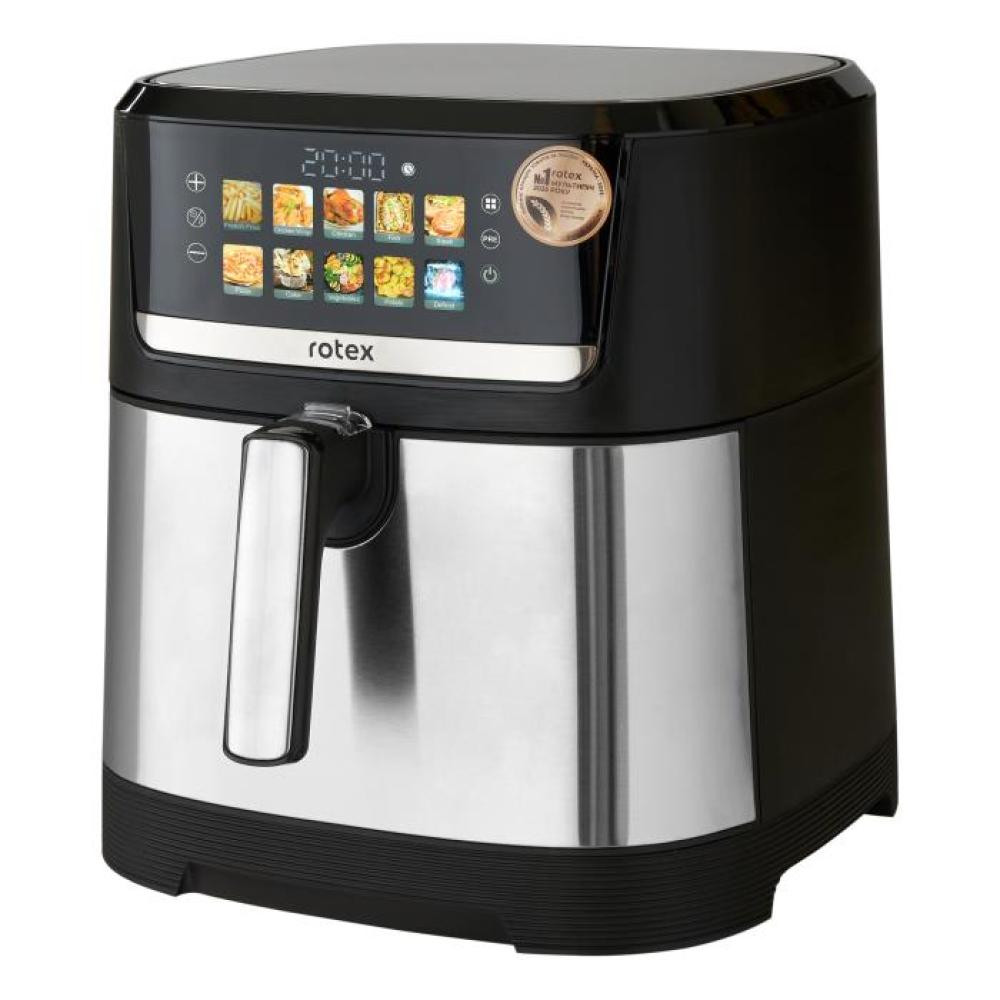 Мультипечь Rotex Up DownFry ROM990-XXL 2000 Вт 9.5 л серебристая Київ - зображення 3