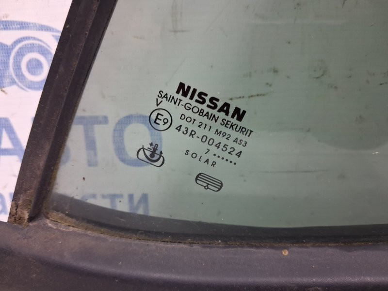 Стекло двери задней левой (форточка) Nissan Navara 2004-2015 82263EB320 (Арт. 62493) Київ - зображення 2