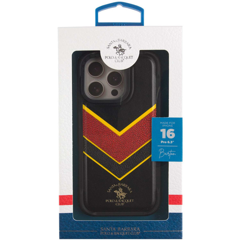 Кожаный чехол Polo Santa Barbara Barton для Apple iPhone 16 Pro Max (6.9") Херсон - зображення 8