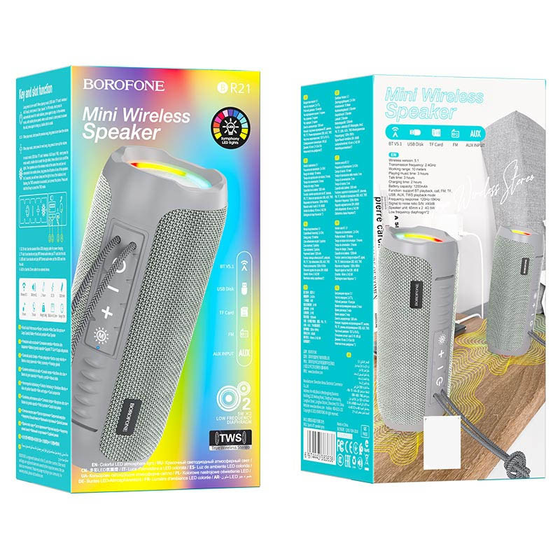 Bluetooth Колонка Borofone BR21 Херсон - зображення 2