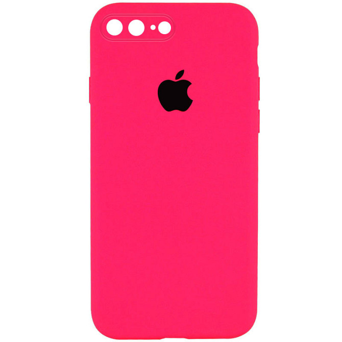Чехол Silicone Case Square Full Camera Protective (AA) для Apple iPhone 7 plus / 8 plus (5.5") Херсон - зображення 6