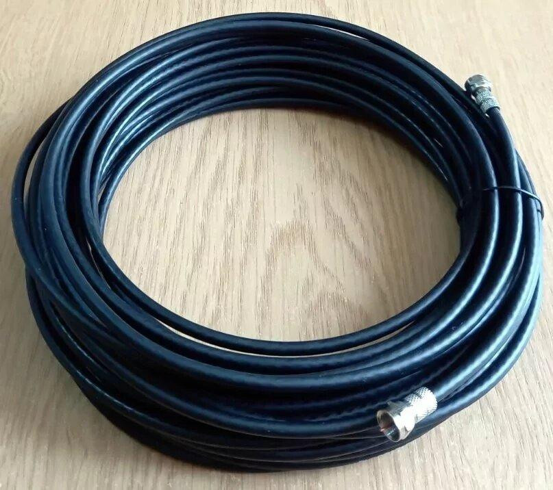 Антенна MIMO панельная 3G/4G LTE DN-17U 1610-2900 МГц 2х12-18 дБ с 20 м кабеля RG-58U 50Ом и антенны Днепр - изображение 6