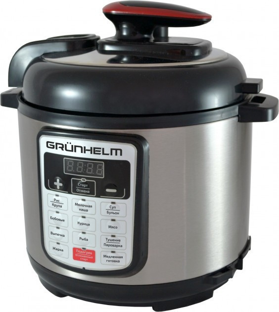 Мультиварка-скороварка Grunhelm МРС-15В 4 л 900 Вт Київ - зображення 1