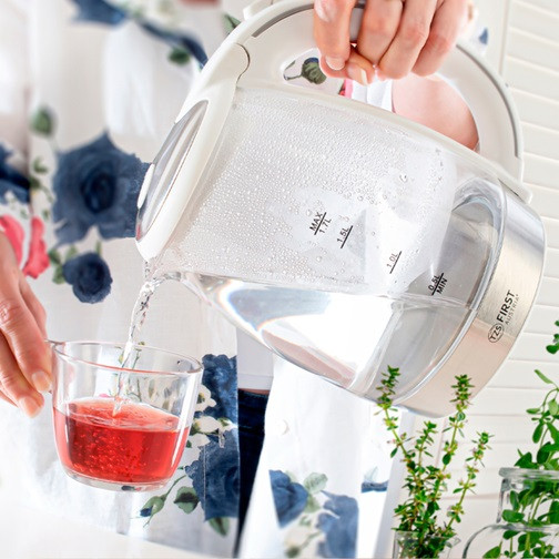 Електрочайник First FA-5404-2-WI 1.7 л белый Київ - зображення 5