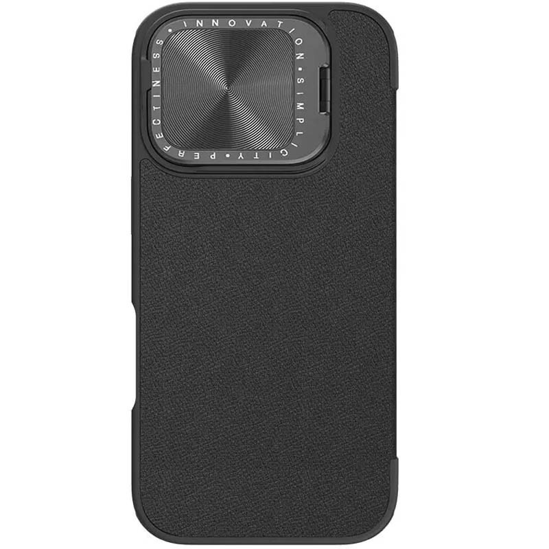 Кожаный чехол-книжка Nillkin Qin Prop Plain Camshield для Apple iPhone 16 Pro Max (6.9") Херсон - изображение 2