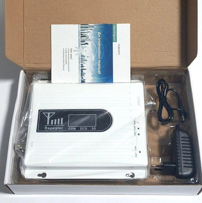 Усилитель мобильного сигнала трехдиапазонный DLC-2365-GDW 900/1800/2100 МГц, 600-800 кв. м. Днепр - изображение 3