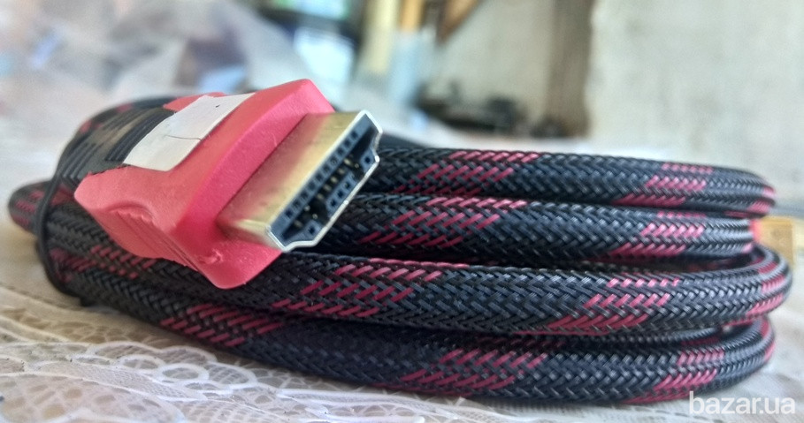 Шнур HDMI на HDMI(Platoon) 2,7м v1.4 1080p.(на деталі) Львів - зображення 3