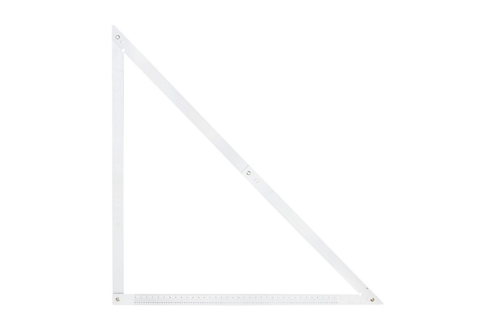 Угольник строительный складной MASTERTOOL 1720х1220х1220 мм AL чехол для хранения 30-3514 Харьков - изображение 1