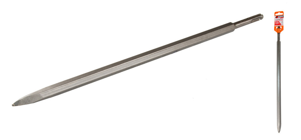 Зубило пика GRANITE SDS-PLUS 400х14 мм с победитовой напайкой 1-01-400 Харків - зображення 1