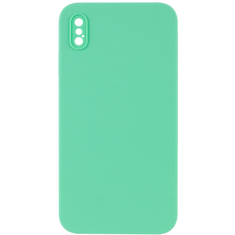 Чехол Silicone Case Square Full Camera Protective (AA) NOLOGO для Apple iPhone X / XS (5.8") Херсон - изображение 1