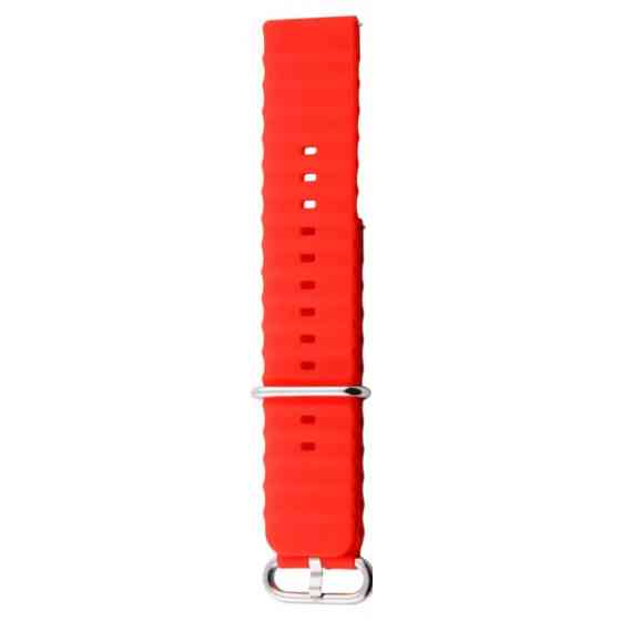 DM Ремінець Ocean Band 22 mm Red Харьков