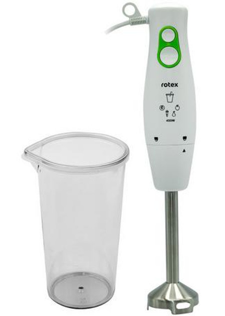 Блендер Rotex RTB-425-W 450 Вт Київ - зображення 1