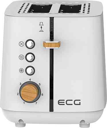 Тостер EСG ST 2768 Timber White 780–925 Вт белый Киев