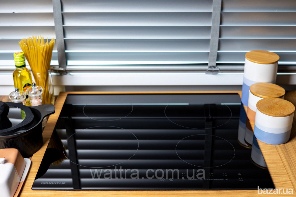 Индукционная варочная поверхность Grunhelm GPI 823 B (4 конфорки, 9 уровней мощности) 89995 Київ - зображення 4