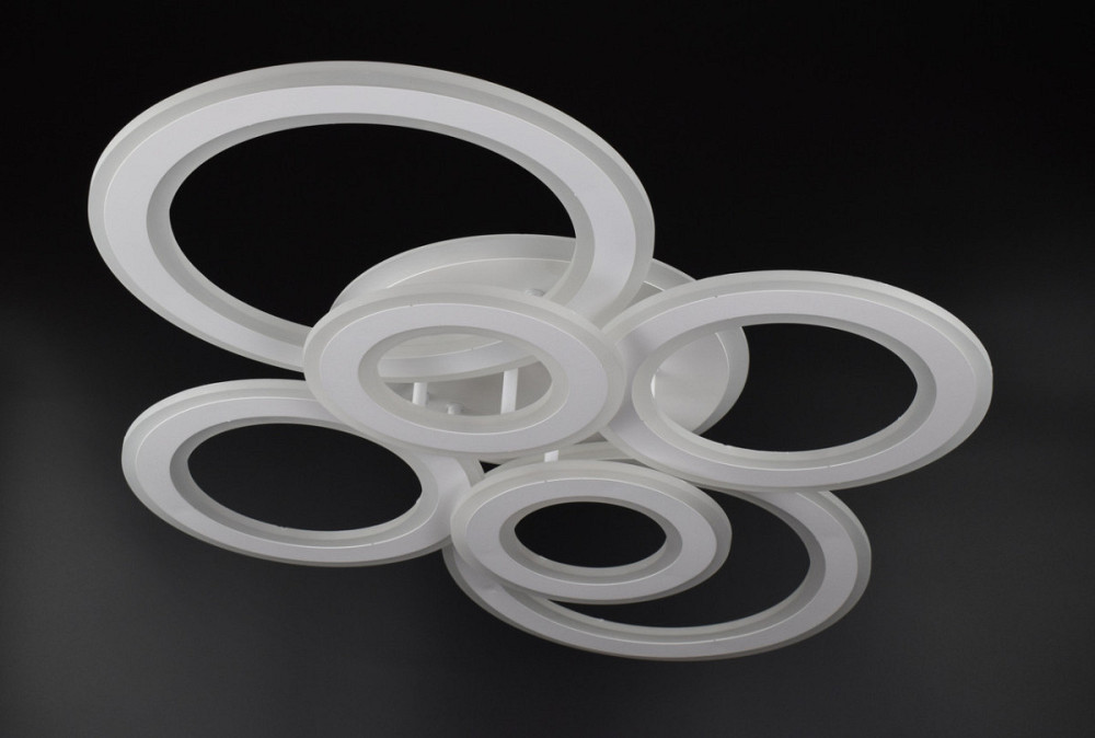 Люстра стельова LED A2763/2+2+2RGB-wh Білий 12х53х77 см. Київ - зображення 1